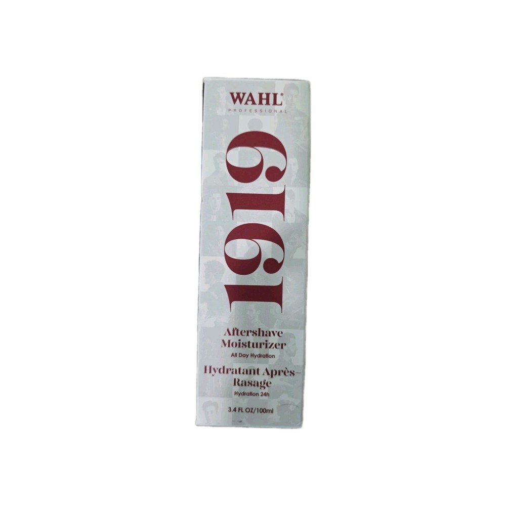 Wahl 1919 Aftershave Moisturizer All Day Hydration 3.4 oz