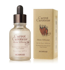 SKINFOOD Carrot Carotene Moist Effector Ampoule 55ml – K-Beauty Vegan New