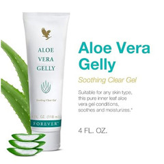 Forever Living Aloe Vera Gelly 118ml Pure Aloe Gel Moisturising Skin Care Vegan