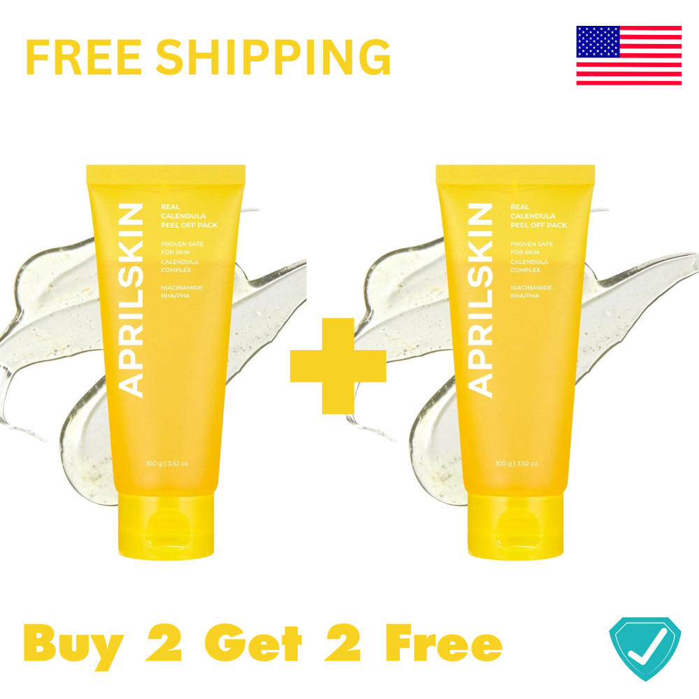 APRILSKIN Calendula Flower-Infused Facial Peel Off Mask, Buy 1 Get 1 Free