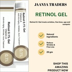 Retinol night cream for wrinkles & skin tightning gel 20 gm ( Exp. 8-2026 )