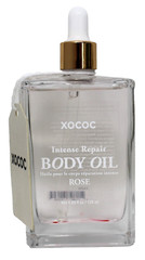 Xococ Intense Repair Body Oil Rose 4.05 oz Unboxed Glass Bottle Brand New
