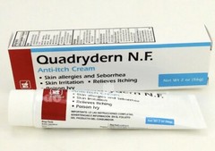 QUADRYDERN N.F CREAM SKIN ALLERGIES AND IRRITATION 2 OZ