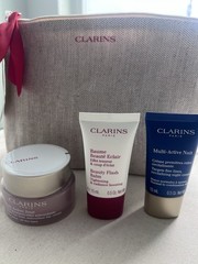 Clarins Multi-Active Set (50ml Mult-Active Day Cream + 15ml Flash Balm + 15ml Ac