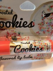 Qty 2 PACKAGES Taste Beauty FROSTED COOKIES Flavored Lip Balm NEW~Free Ship
