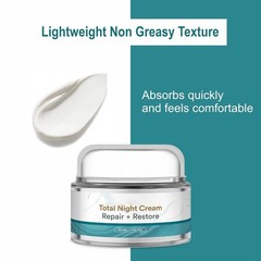 Total Night Cream Repair and Restore 1 oz sealed By Sun Coast Sciences Sealed