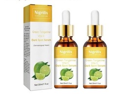 2 PCS Nigrifix Green Tangerine Vita C Dark Spot Serum Vita C Face