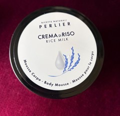 Perlier Crema di Riso rice milk body mousse 6 oz -2 pack