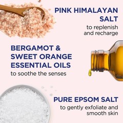 Dr Teal&rsquo;s Pink Himalayan Salt Body Scrub, Restore 16 Ounce (Pack of 3),