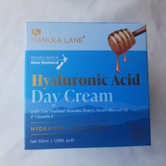 Manuka Lane Hyaluronic Acid Day Cream 1.69 oz – Vitamin E + Sweet Almond Oil –
