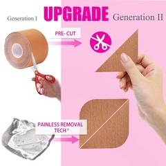 Akissos Forehead Wrinkle Patches 80 PCS 1 Count (Pack of 80), 80 – Beige