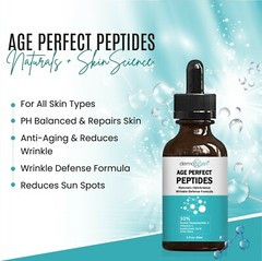 Dermaxgen® PEPTIDE COLLAGEN SERUM HYALURONIC ACID, VITAMIN C ANTI-AGING WRINKLE