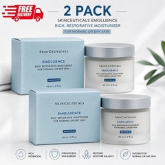 2X SkinCeuticals Emollience Moisturizer 60ml / 2 fl oz Free Shipping pack of 2