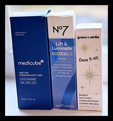 30ml medicube One Day Exosome Shot 2000 Ampoule + No 7 Lift & Luminate Primer