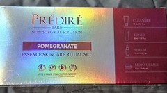 Prédiré Paris Pomegranate Travel Size Set Cleanser Toner Serum Moisturizer