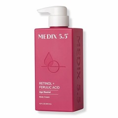MEDIX 5.5 « Age Rewind » Retinol + Ferulic Acid Body Cream ~ 15 oz (444mL) ~ New