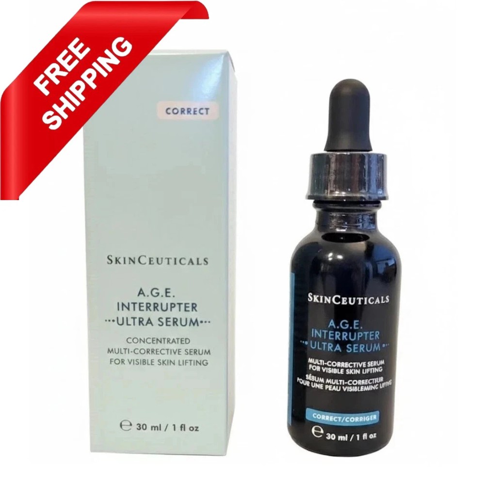 SkinCeuticals AGE A.G.E. Interrupter Ultra Serum Full Size 1 OZ Sealed.New..