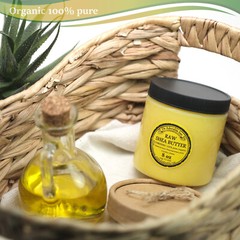 RAW UNREFINED SHEA BUTTER ORGANIC COLD PRESSED PURE 2 OZ 4 OZ 8 OZ-UP TO 12 LB