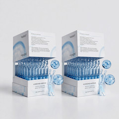 60 PCS 3% Hyaluronic Acid Serum, Ultra Hydrating & Firming Facial Essence