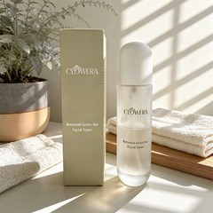 CLOWERA Green Tea Balance Purifying Facial Toner 120ml Hydrating Daily Toner