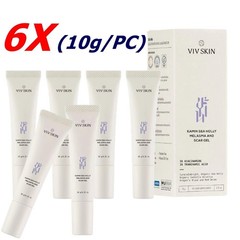 6X VIV SKIN Turmeric Sea Holly Melasma & Scar Gel Moisturizes Dark Spot Acne 10g
