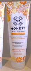 1 TUBE Honest Co Face Body Lotion Everyday Gentle Sweet Orange Vanilla 8.5oz