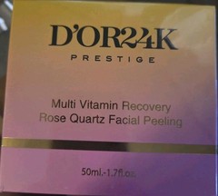 D&rsquo;OR24K Prestige Multi Vitamin Recovery Rose Quartz Facial Peeling MSRP $195