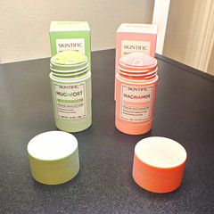 SKINTIFIC Clay Stick Set Mugwort Acne + Niacinamide Bright Boost 40g/1.41oz