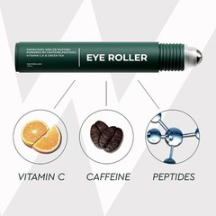 Wolf Project Under Eye Roller – Korean Beauty, with Caffeine, Vitamin C and P…