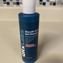 QRxLabs Glycolic Acid Face Wash Gel Cleanser – 5% 6 Fl Oz (Pack of 1)
