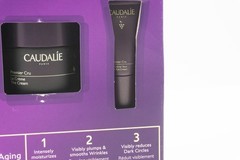 Caudalie Gift Set Premier Cru The Cream 50ml Jar + The Serum + Eye Cream SEALED