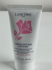 Lancome Crème-mousse confort Comforting Cleansing Creamy Foam 1.7 oz New