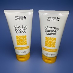 Lot Of 2 Personal Care After Sun Soother Lotion Aloe Vera & Jojoba Oil 5oz New