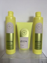 3 Bath And Body Works Glowing Fruit Enzyme Body Polish & Exfoliating Body Wash