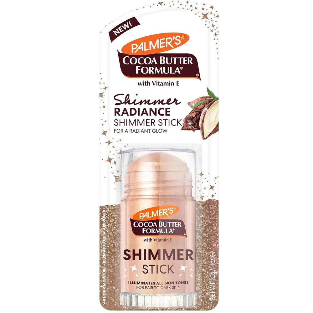 Palmer&rsquo;s Cocoa Butter Formula Body Shimmer Stick with Vitamin E, 1 Oz, Radiant H