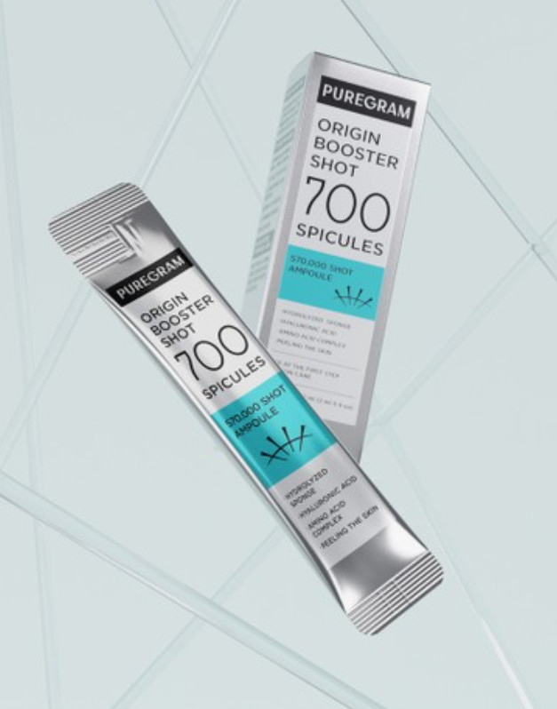 Puregram Origin Booster Shot 700 Ampoule 1box(2ml x 6pcs) Pore Firming K-Beauty