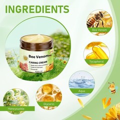 2PCS Bee Venom Skin Restoration Cream, Bee Venom Skin Treatment Cream, Effective