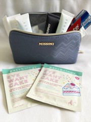 25 Piece Travel Toiletry Kit Gift Set Hair Face Body Care TSA Approved FREE GIFT
