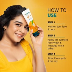 Himalaya Dark Spot Clearing Turmeric Face Wash | For glowing skin Unisex