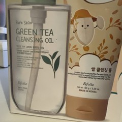 Estofolio Double Cleansing Foam & Oil Set Full Size, New