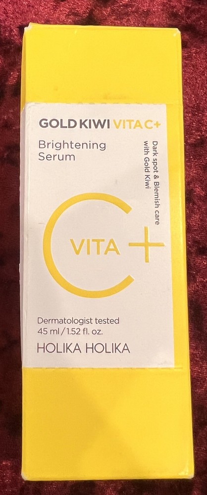 Holika Holika Gold Kiwi Vita C+ Brightening Serum 45ml 1.52 fl. oz. Exp 12/2025