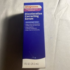 Walgreens Discoloration Correcting Serum 1 Fl Oz Exp 09/26 – Free Shipping !!!