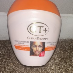 CT+ ClearTherapy Extra Lightening Face Cream with Carrot Oil Skin Brightening