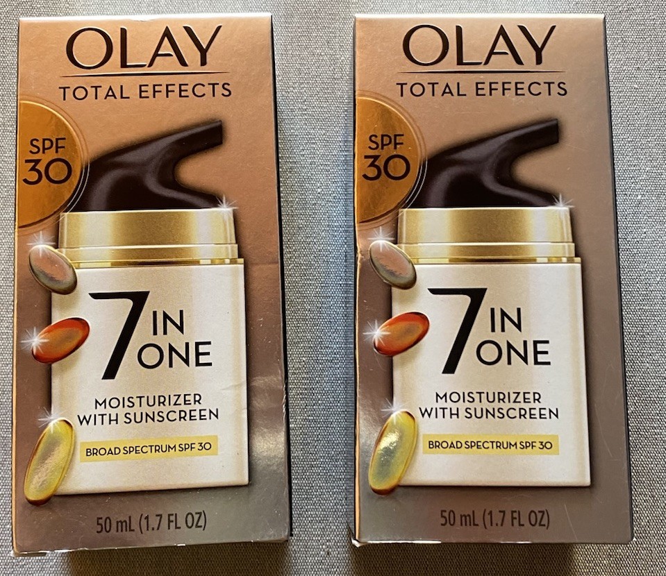 2Olay Total Effects 7InOne Moisturizer with Sunscreen SPF30(1.7oz)EXP12/25-01/26