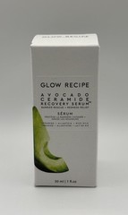 NEW NIB GLOW RECIPE Avocado Ceramide Recovery Serum Full Size 30ml/1oz AUTHENTIC