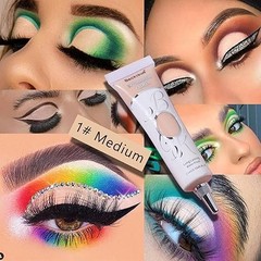 Matte Blendable Colored Eyeshadow Primer to Prevent Creasing Fading & Oiliness