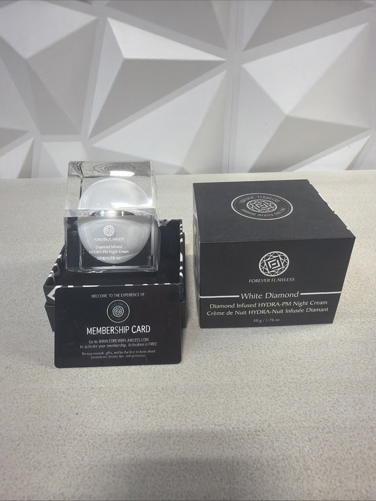FOREVER FLAWLESS WHITE DIAMOND INFUSED HYDRA-PM NIGHT CREAM 50g-100%authentic