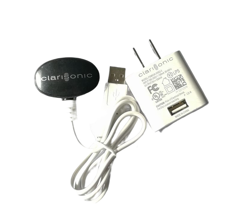 Black AC Adapter Power Charger Base For Clarisonic Mia3 Aria4 SMART Profile Pedi