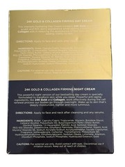DUO PACK ANTI AGING DAY + NIGHT FIRMING CB CLEAR 24K GOLD COLLAGEN