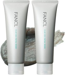 FANCL Clay Gel Facial Wash 120g x2 Mud Cleanser Made in Japan